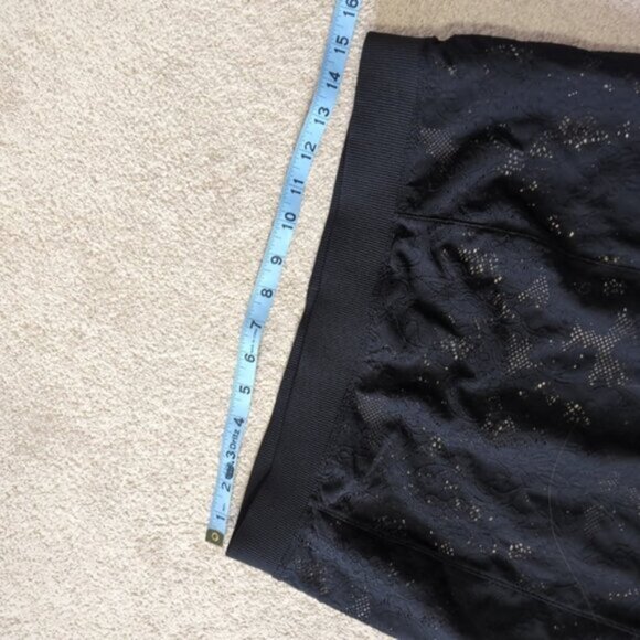 Armani Exchange Y2K Lace Stretch Whimsigoth Victorian Renaissance Skirt M - Picture 5 of 7